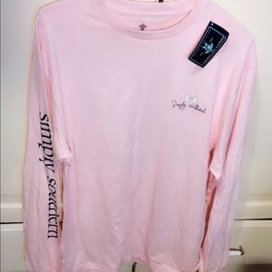 Simply Southern pink long sleeve